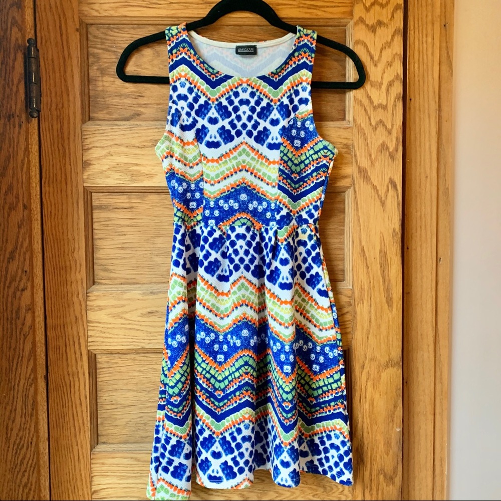 Fun pattern dress